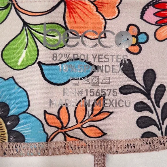 NWOT Becca L athletic leggings - Picture 2 of 4